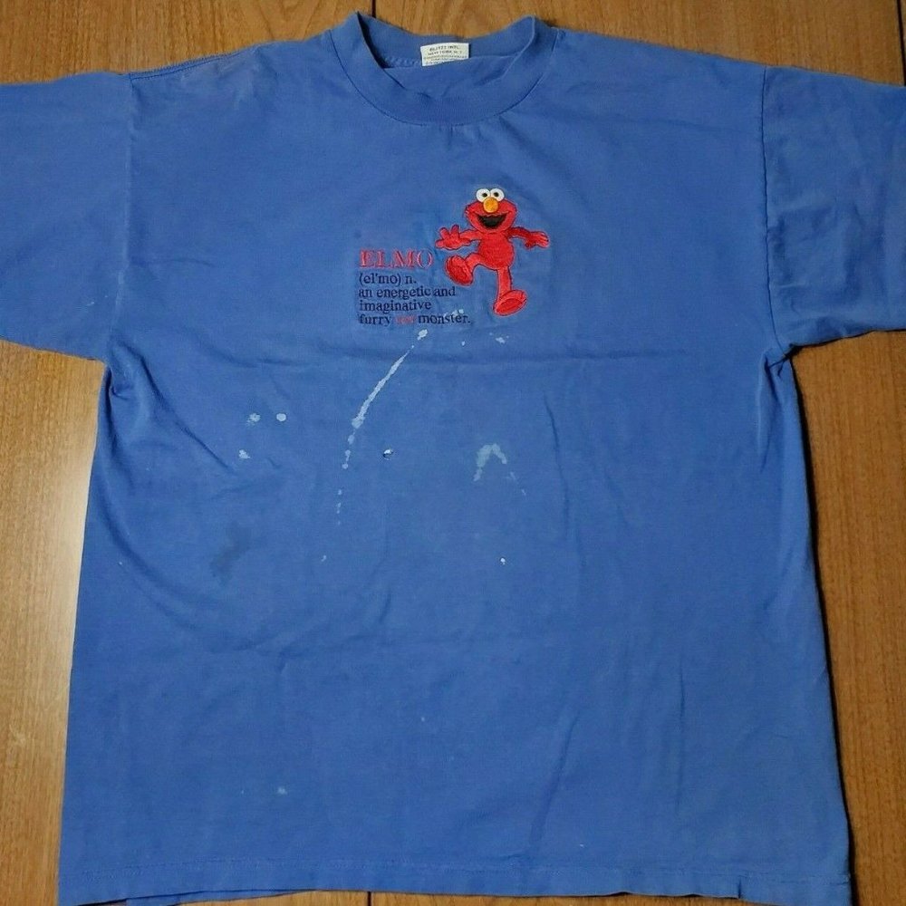 Vintage 90's Sesame Street Elmo Blitzz Internation